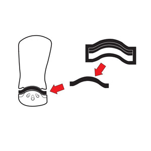 Footbed spacer [9mm]