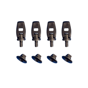 Tool-less ankle mounting screw set